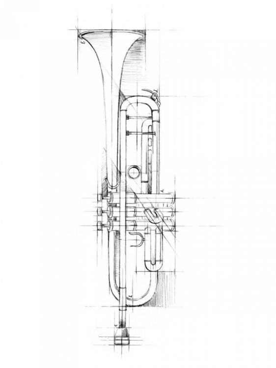 Picture of TRUMPET SKETCH