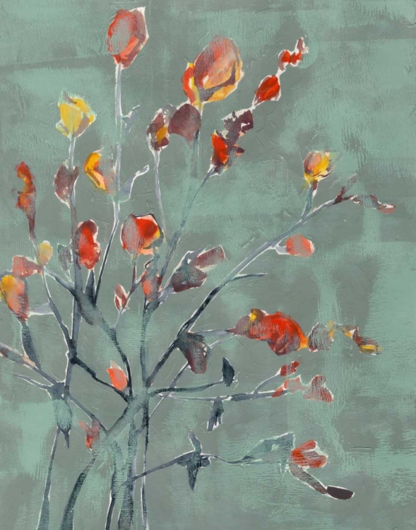 Picture of WILDFLOWER WATERCOLORS II