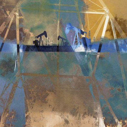 Picture of OIL RIG ABSTRACTION I