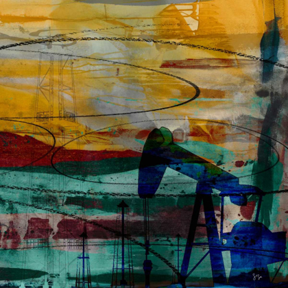 Picture of OIL RIG ABSTRACT