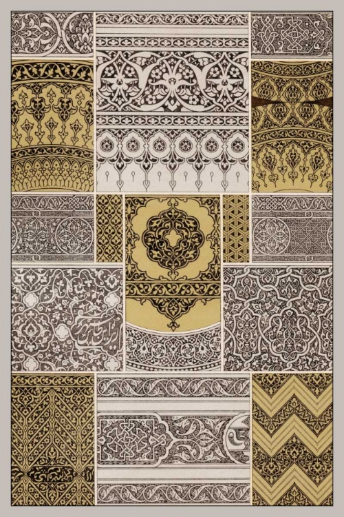 Picture of ORNAMENT IN GOLD AND SILVER II