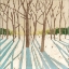 Picture of WINTER SHADOWS I