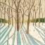 Picture of WINTER SHADOWS I