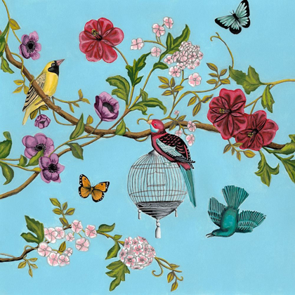 Picture of BIRD SONG CHINOISERIE II