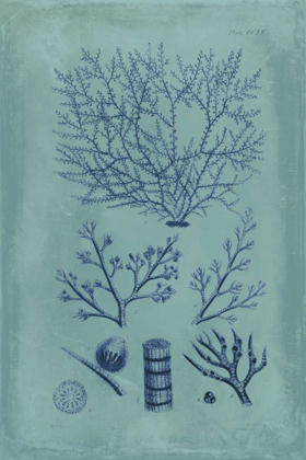 Picture of INDIGO AND AZURE SEAWEED III