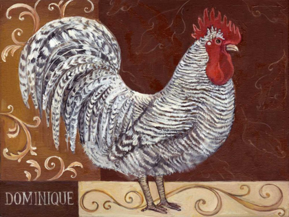 Picture of RUSTIC ROOSTERS I