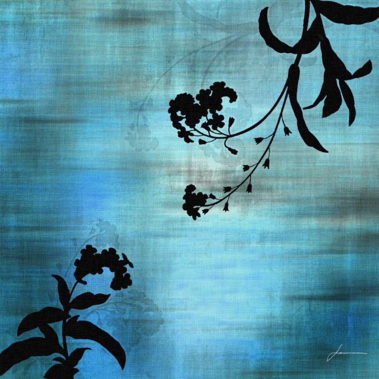 Picture of AQUA FLORAL I