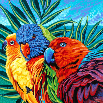 Picture of BIRDS IN PARADISE I