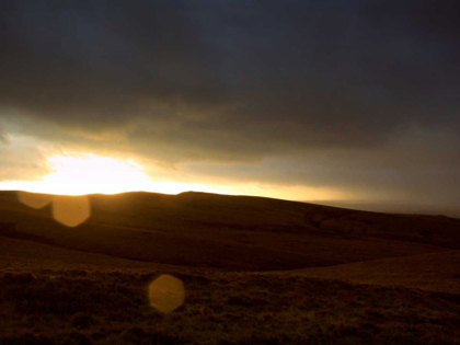 Picture of STORMY SUNSET I