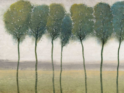 Picture of ROW OF TREES I