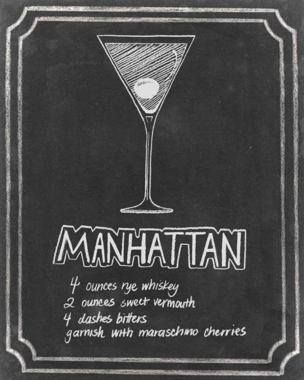 Picture of CHALKBOARD COCKTAILS II