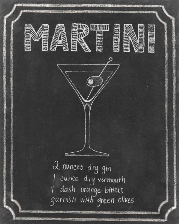 Picture of CHALKBOARD COCKTAILS III