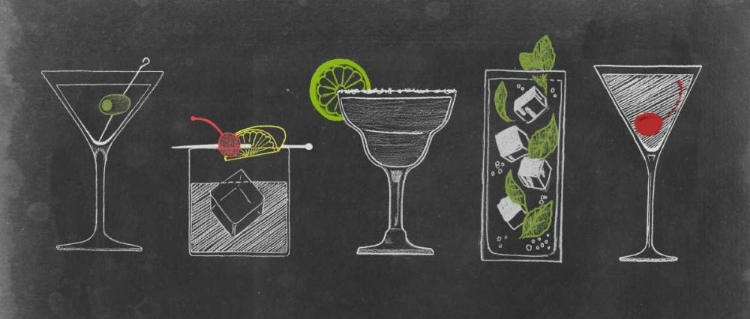 Picture of CHALKBOARD COCKTAILS COLLECTION G