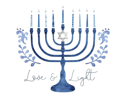 Picture of INDIGO HANUKKAH COLLECTION A