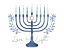 Picture of INDIGO HANUKKAH COLLECTION A