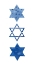 Picture of INDIGO HANUKKAH COLLECTION B