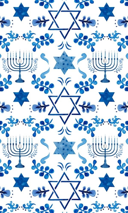Picture of INDIGO HANUKKAH COLLECTION E