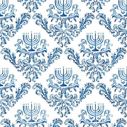 Picture of INDIGO HANUKKAH COLLECTION F