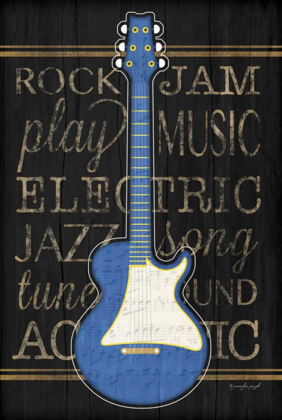 Picture of MUSIC GUITAR - BLUE