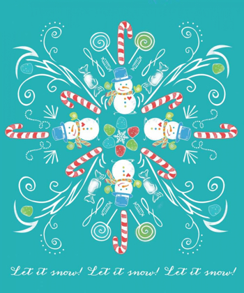 Picture of SNOWMAN SNOWFLAKE