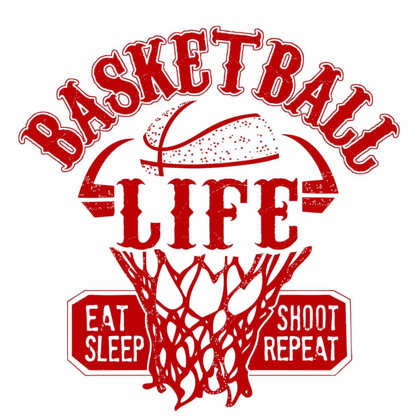 Picture of BASKETBALL LIFE RED