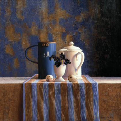 Picture of STRIPED STILL LIFE I