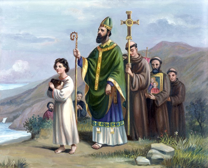 Picture of SAINT PATRICK JOURNEYS TO TARA