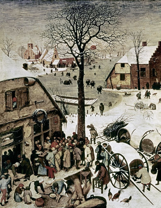 Picture of CENSUS AT BETHLEHEM - DETAIL