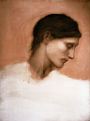 Picture of STUDY OF A GIRLS HEAD