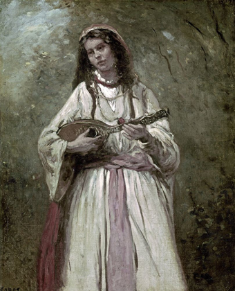 Picture of GYPSY GIRL WITH MANDOLIN