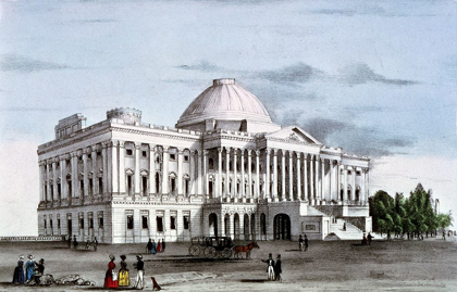 Picture of CAPITOL AT WASHINGTON, CA. 1835-1836