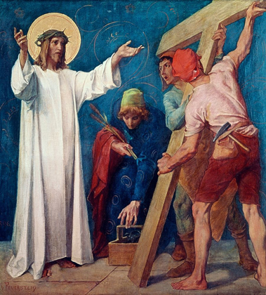 Picture of JESUS CARRIES HIS CROSS, 2ND STATION OF THE CROSS