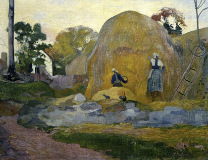 Picture of THE YELLOW HAYSTACKS (LES MEULES JAUNES)