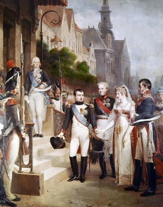 Picture of NAPOLEON RECEIVING THE QUEEN OF PRUSSIA, TILSIT