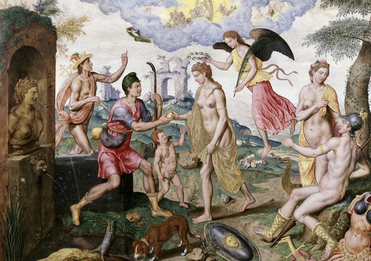 Picture of JUDGEMENT OF PARIS