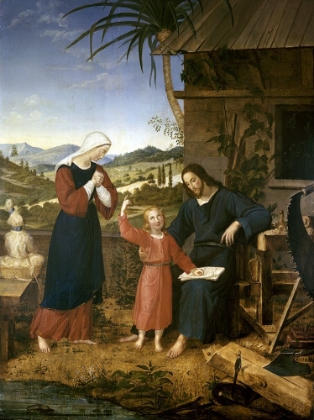 Picture of CHRIST IN THE CARPENTER SHOP