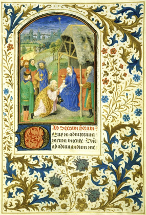 Picture of THE ADORATION OF THE MAGI: BOOK OF HOURS (DETAIL)