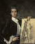 Picture of PORTRAIT OF THE ARTIST HOLDING A LIFE STUDY