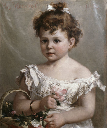 Picture of HELENE LOEB LYON AS A YOUNG GIRL
