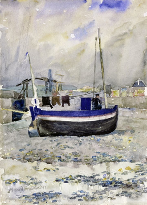 Picture of LOW TIDE, AFTERNOON, TREPORT