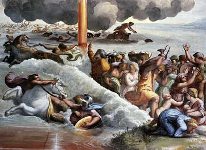Picture of MOSES CROSSING THE RED SEA