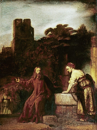 Picture of CHRIST AND THE WOMAN OF SAMARIA