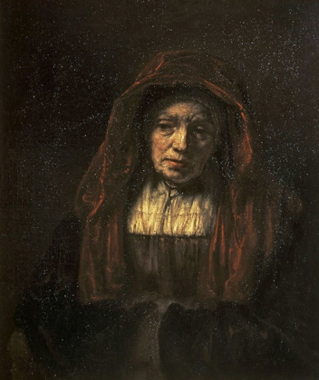 Picture of PORTRAIT OF AN OLD WOMAN