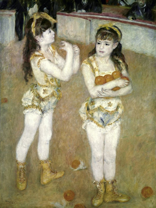 Picture of TWO LITTLE CIRCUS GIRLS
