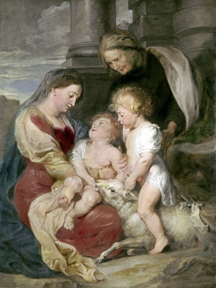 Picture of VIRGIN AND CHILD WITH ST. ELIZABETH AND ST. JOHN