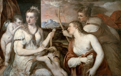 Picture of VENUS BLINDFOLDING CUPID