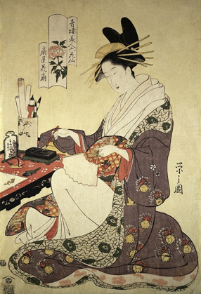 Picture of WOMAN PAINTING