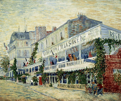 Picture of RESTAURANT DE LA SIRENE AT ASNIERES 1887