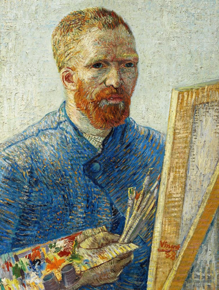Picture of SELF PORTRAIT IN FRONT OF EASEL