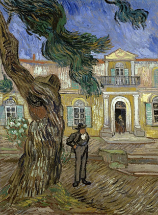 Picture of TREE AND MAN (SAINT PAUL HOSPITAL AT SAINT REMY)